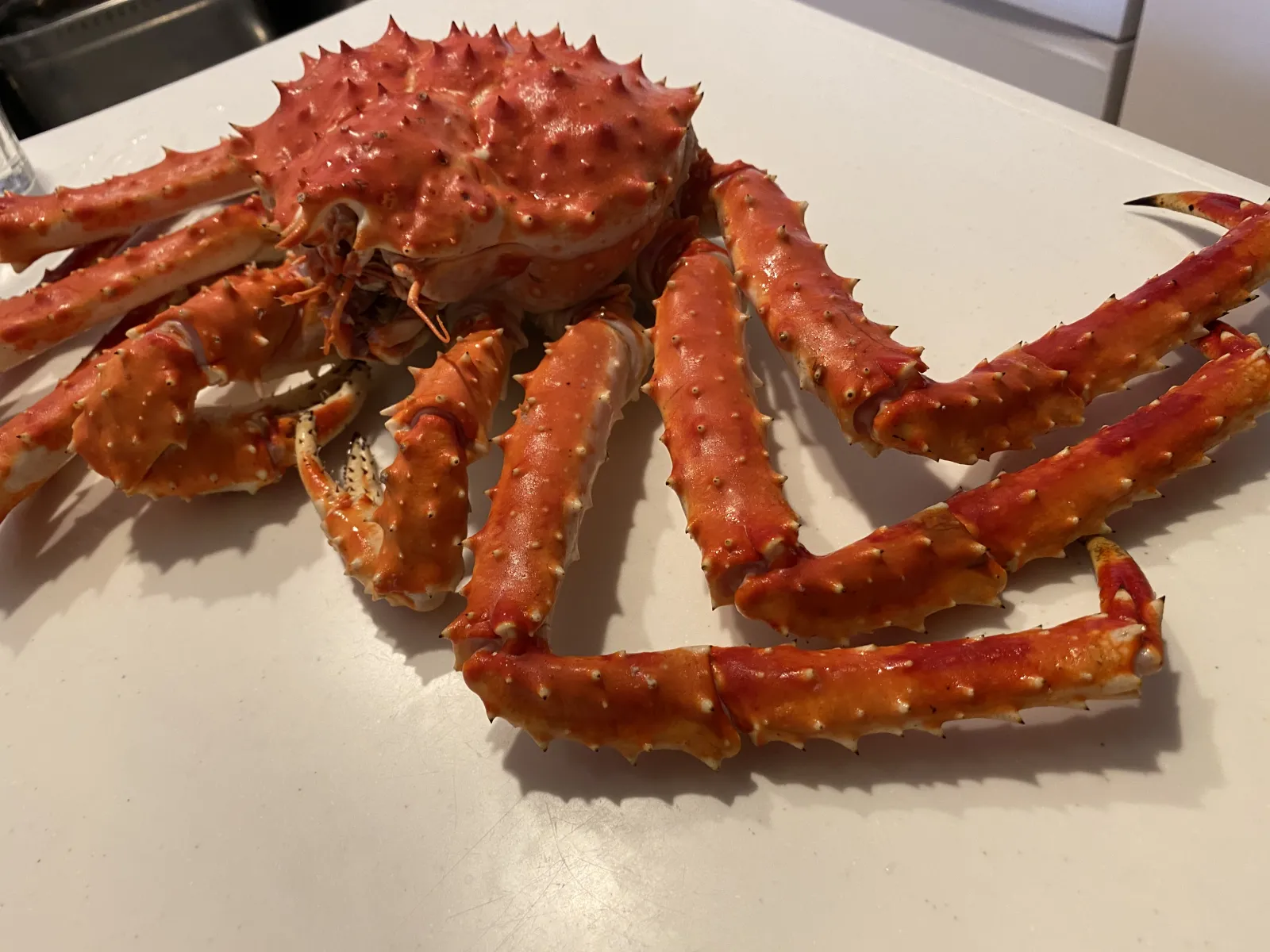 出張の帰りに自宅用に🦀買いましたよと。
間違えて経費精算して怒られました😭