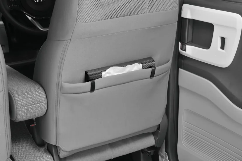 様々な隙間に設置可能!残り枚数が少なくなってもずり落ちない【目利き百選】046(ティッシュホルダー)