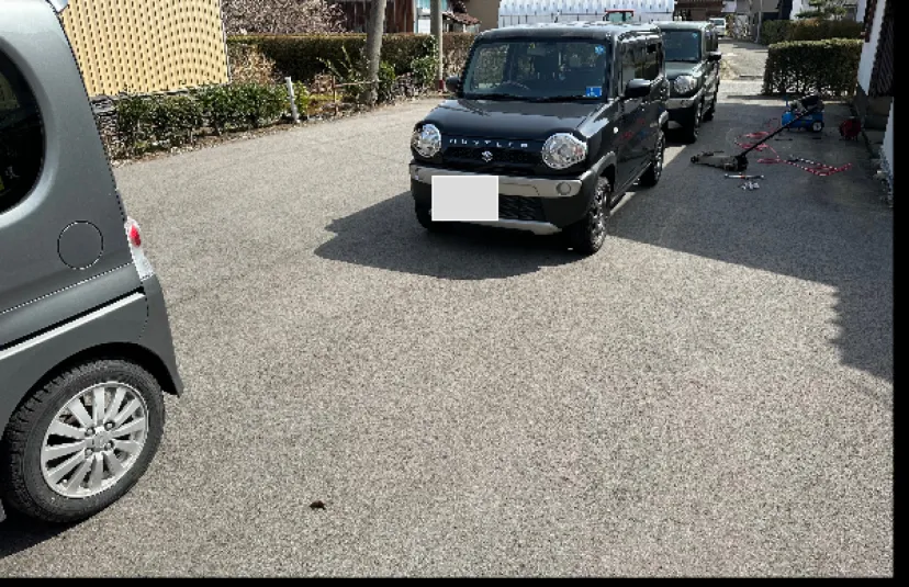 車3台一斉にタイヤ交換