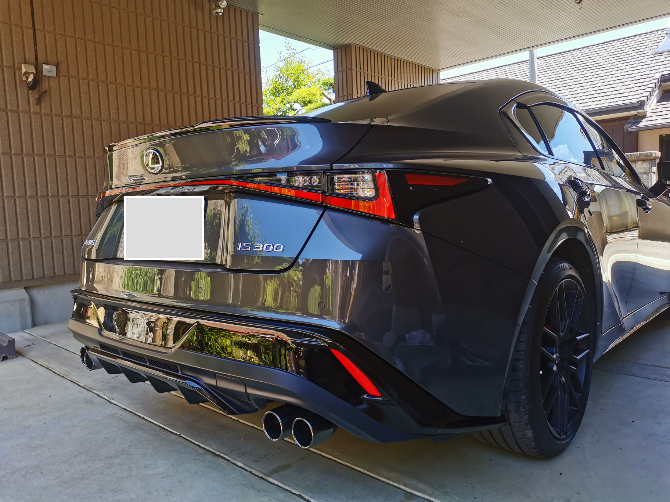 TRD スポーツマフラー | レクサス IS300 カー用品レビュー