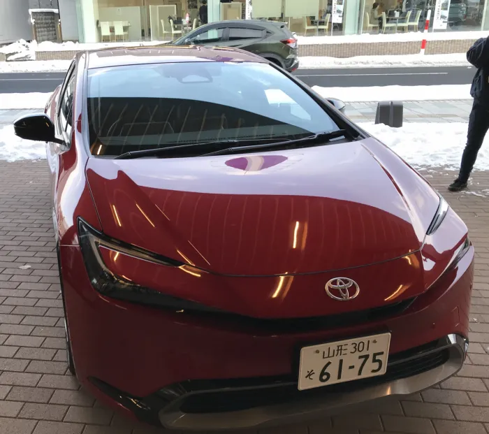 新型プリウス試乗