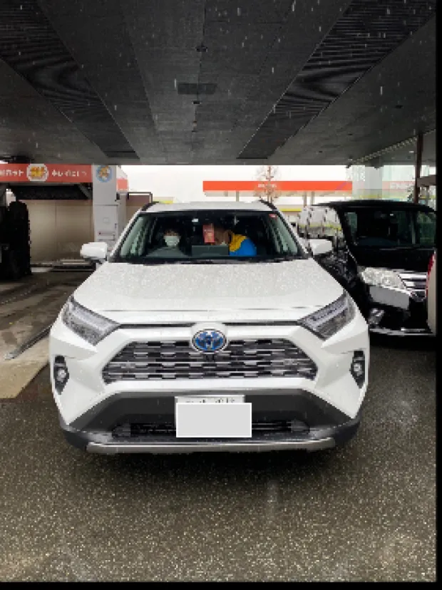 息子のRAV4が納車