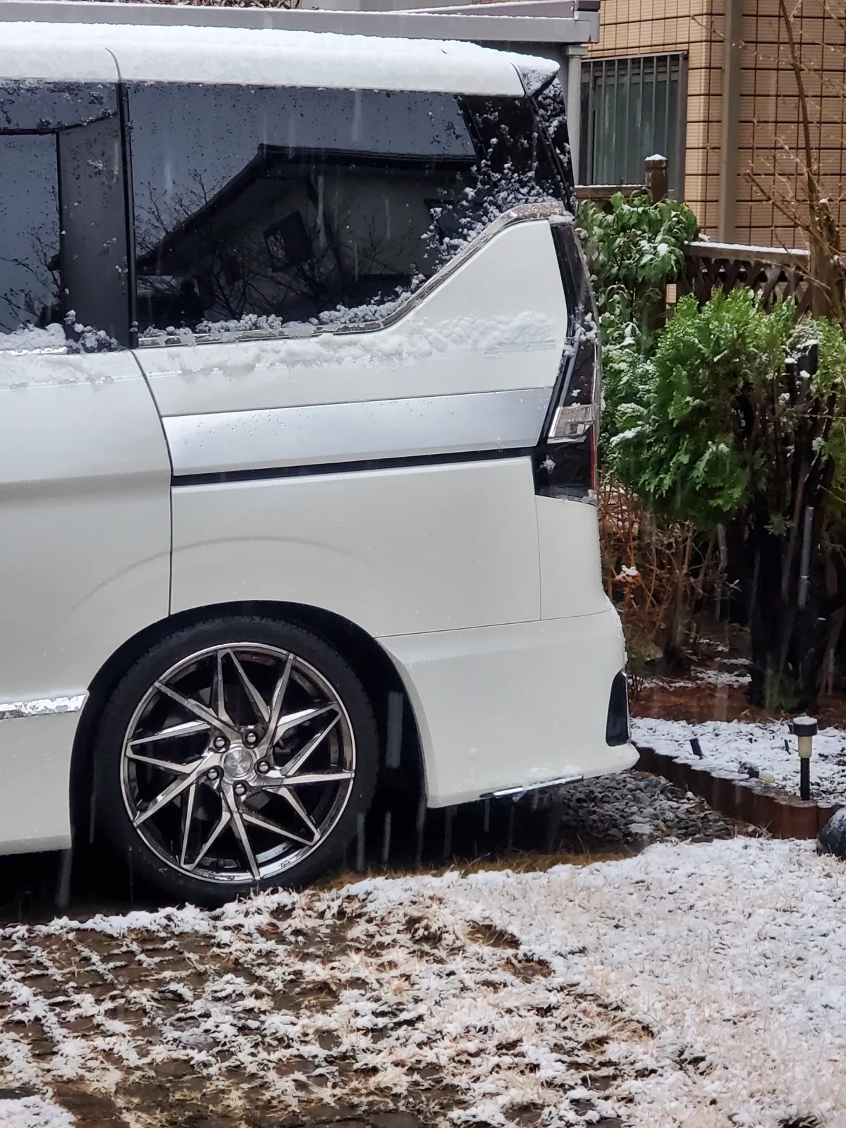先週降った雪…

今年最後となるように🙏