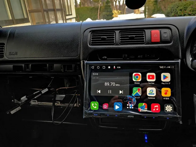 ATOTO S8 Pro取り付け