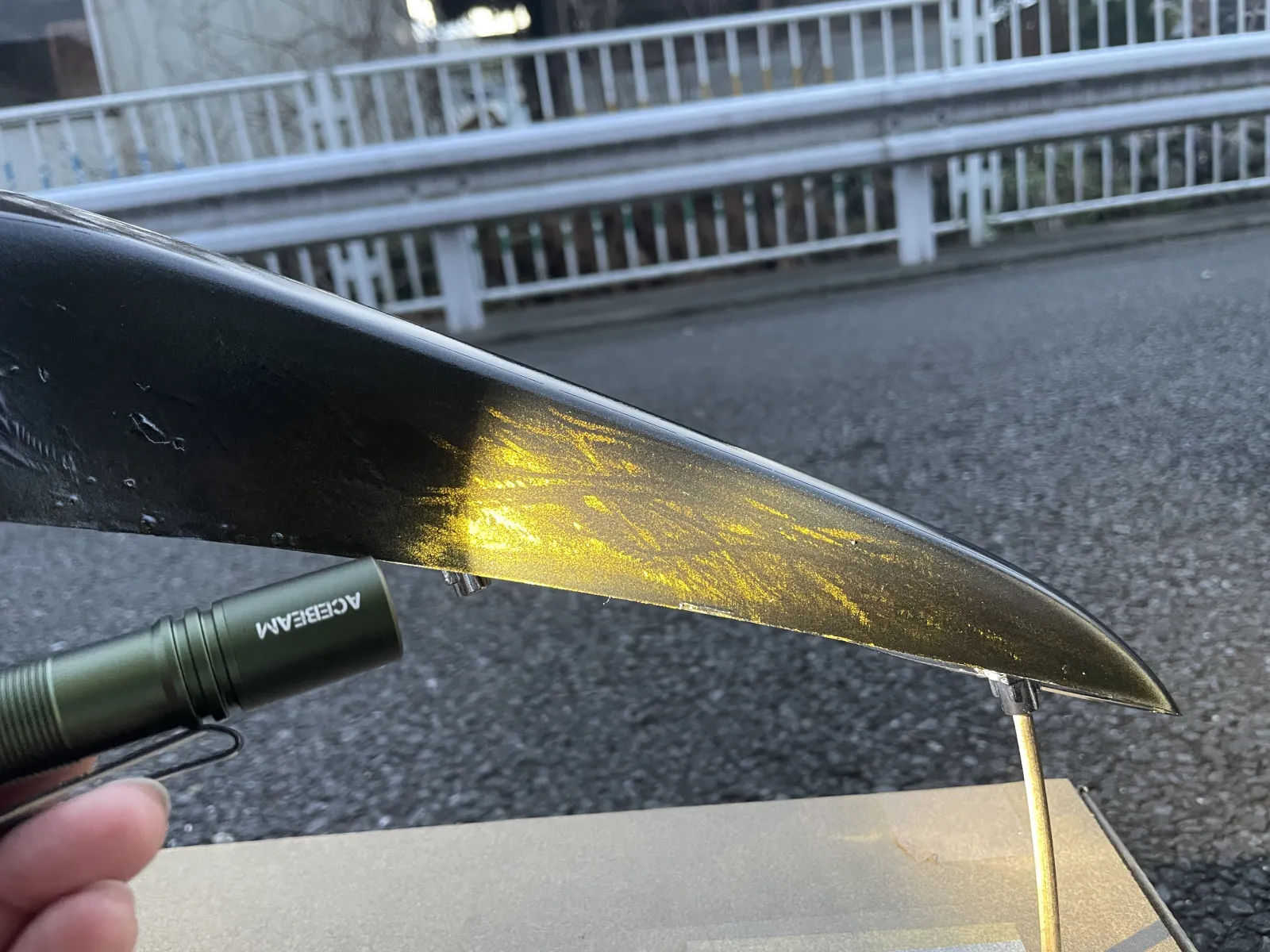 綺麗に見えるけど失敗したのでやり直し😥