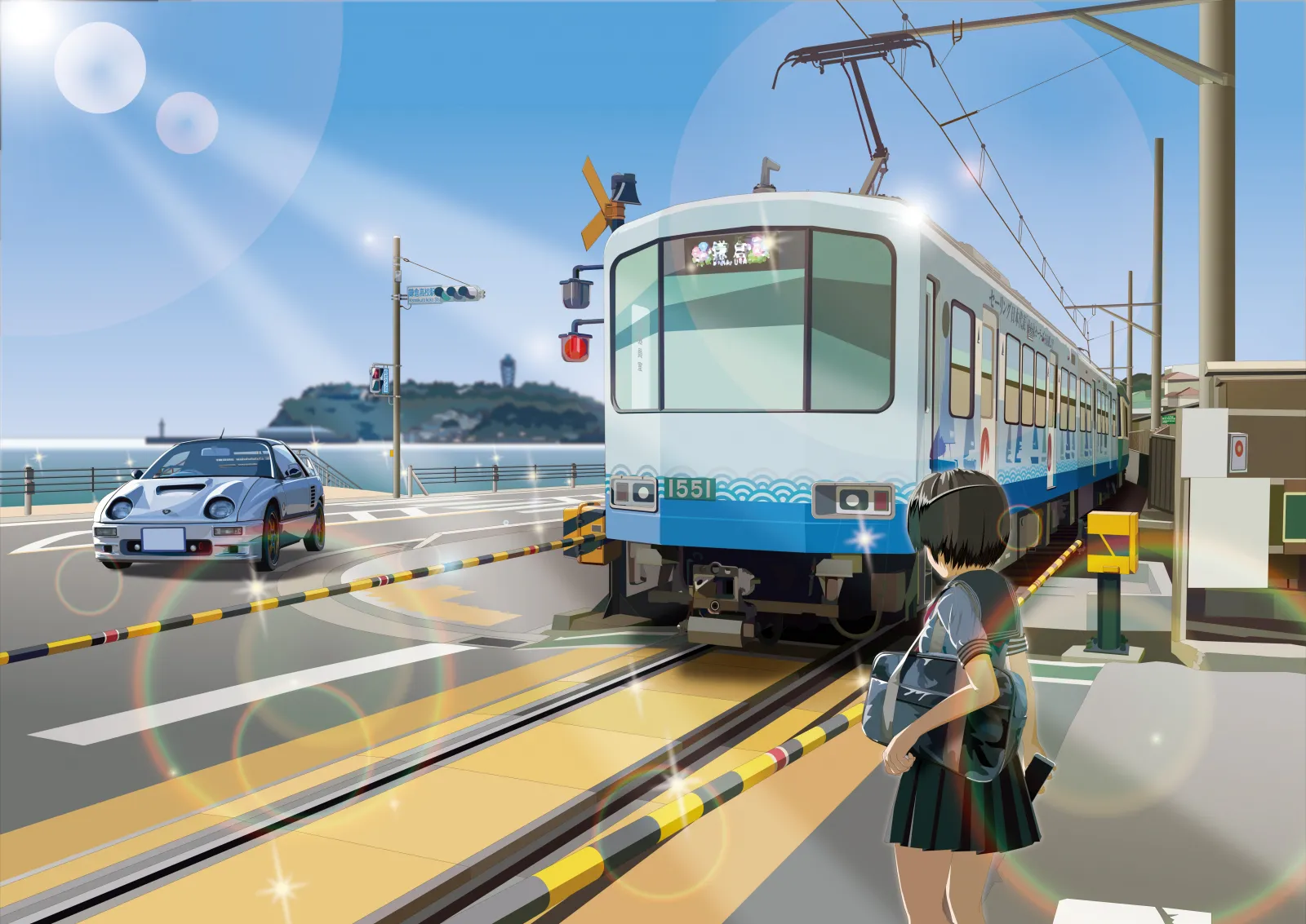 江ノ島と江ノ電とAZ-1 | マツダ AZ-1 カーライフ | カーライフSNS