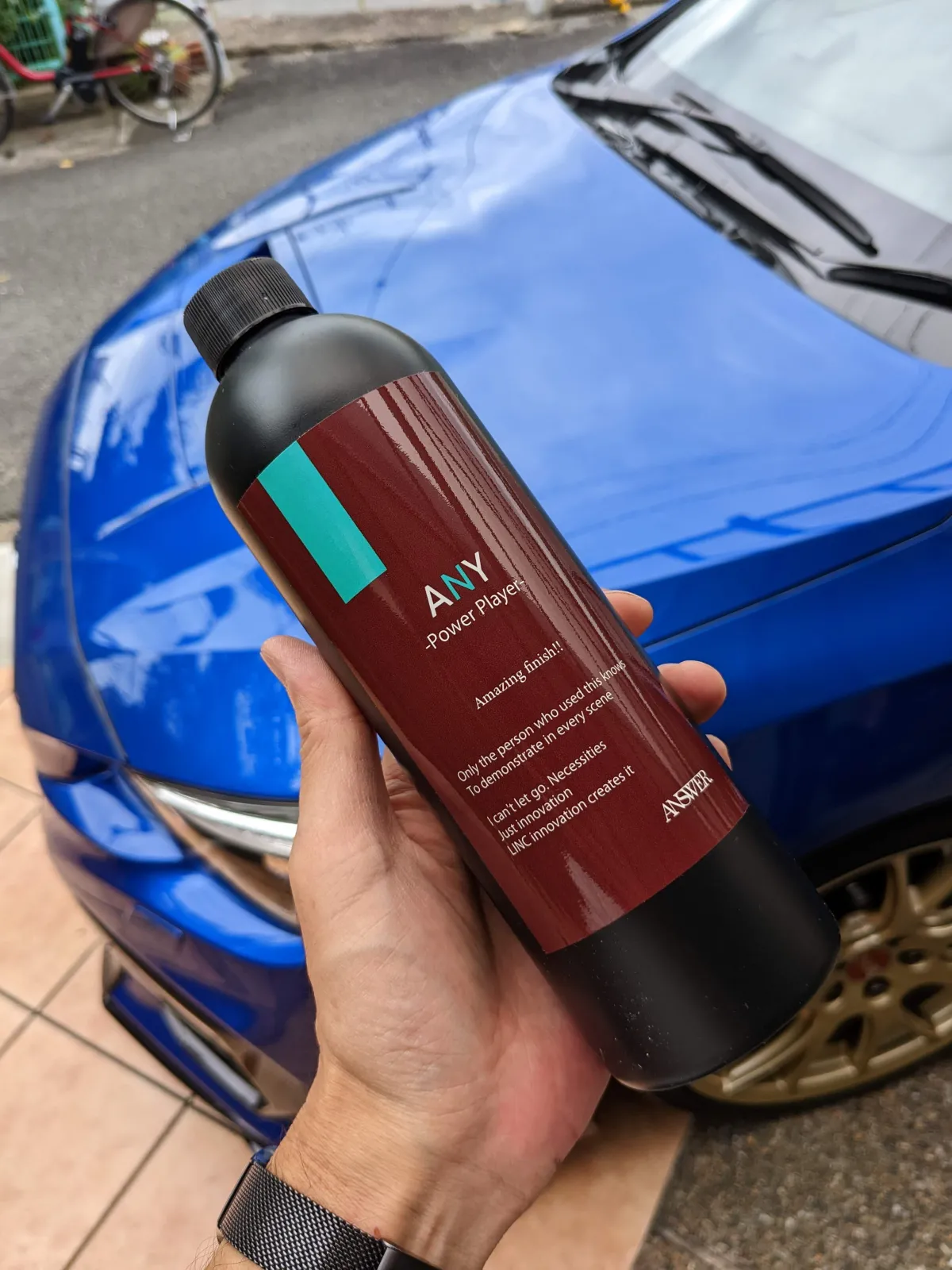 所謂、アルカリ性の多目的洗剤です。
