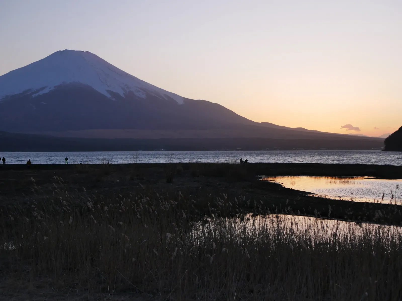 夕暮れもきれいです。