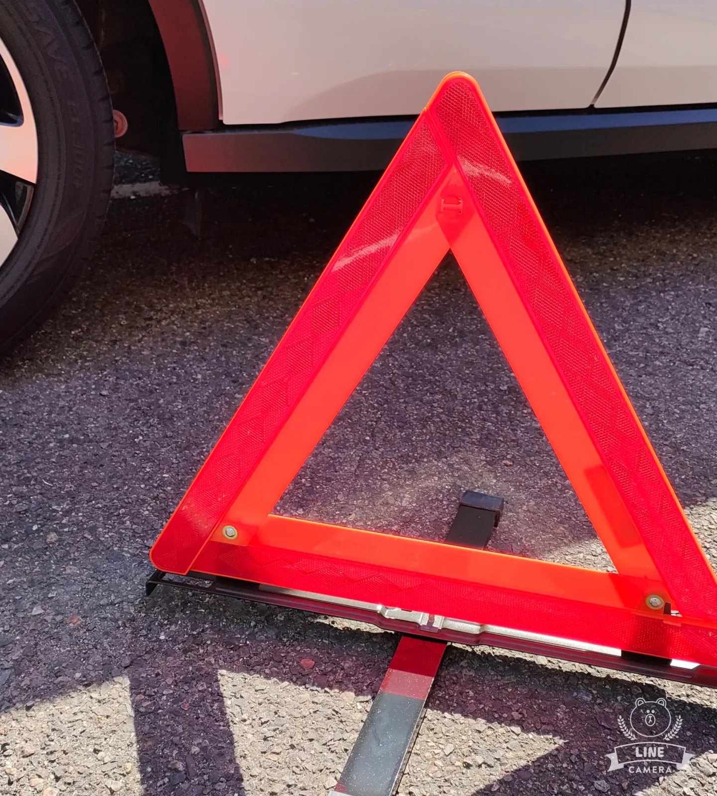 事故等で減点になりたくない🙏TOYOTAに点検に行ったらもらえた。レンタカーで廃車用の不用品だそうでした。ラッキー😇