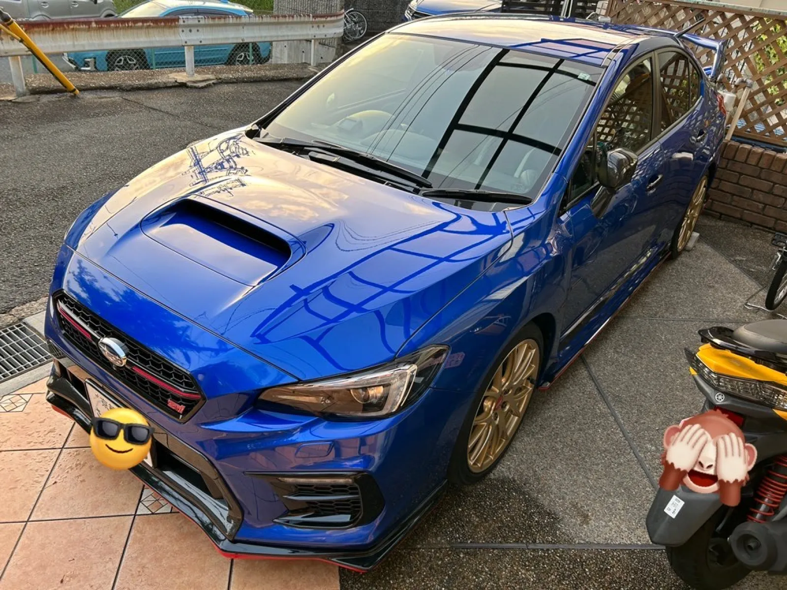 取り敢えず今日の汚れを落としてスッキリです🚙✨✨✨