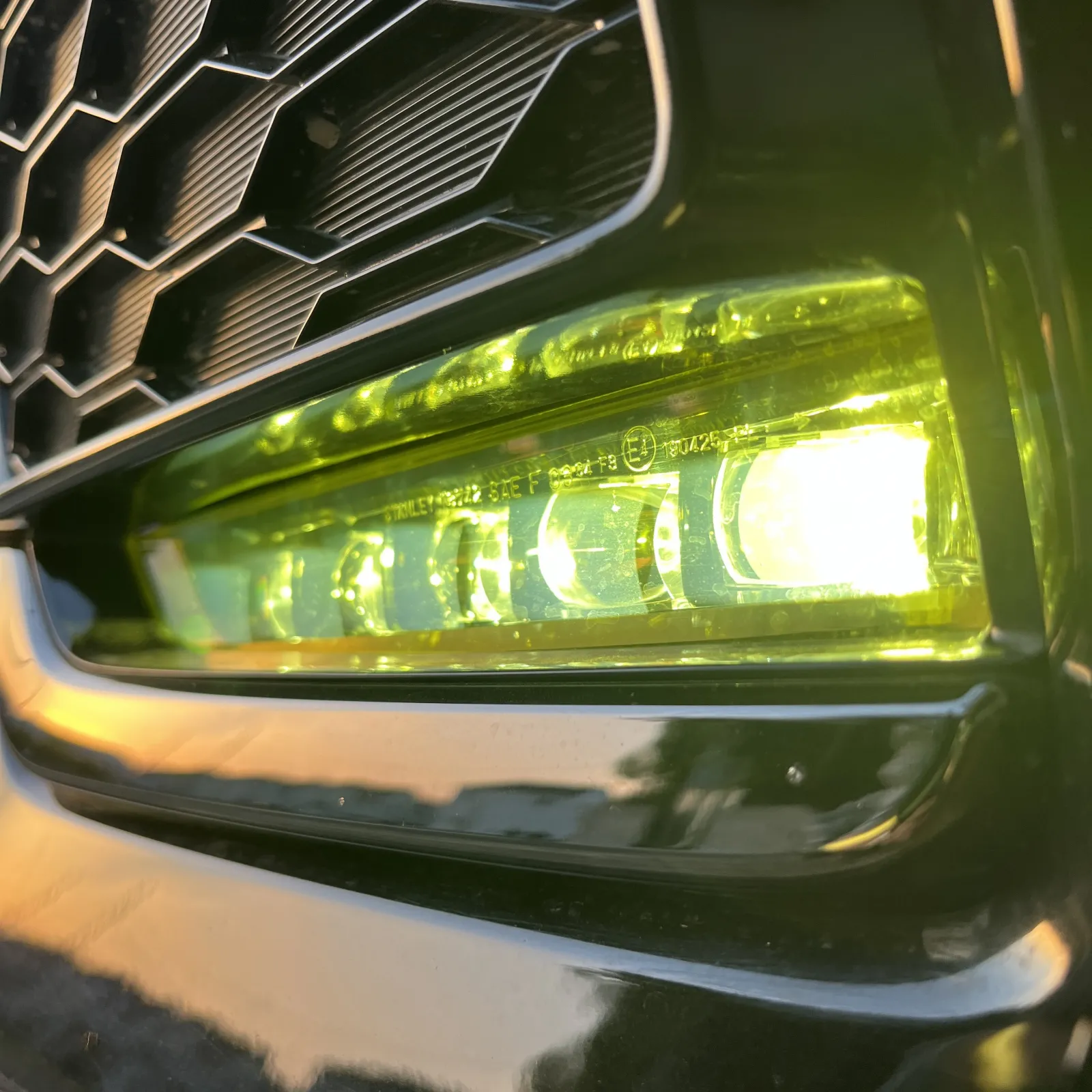 少し緑ポイ🤏けどイメージ通り❗️ちなみに車検問題なく通りました🚘💡※保証はできないので自己責任ですね😓