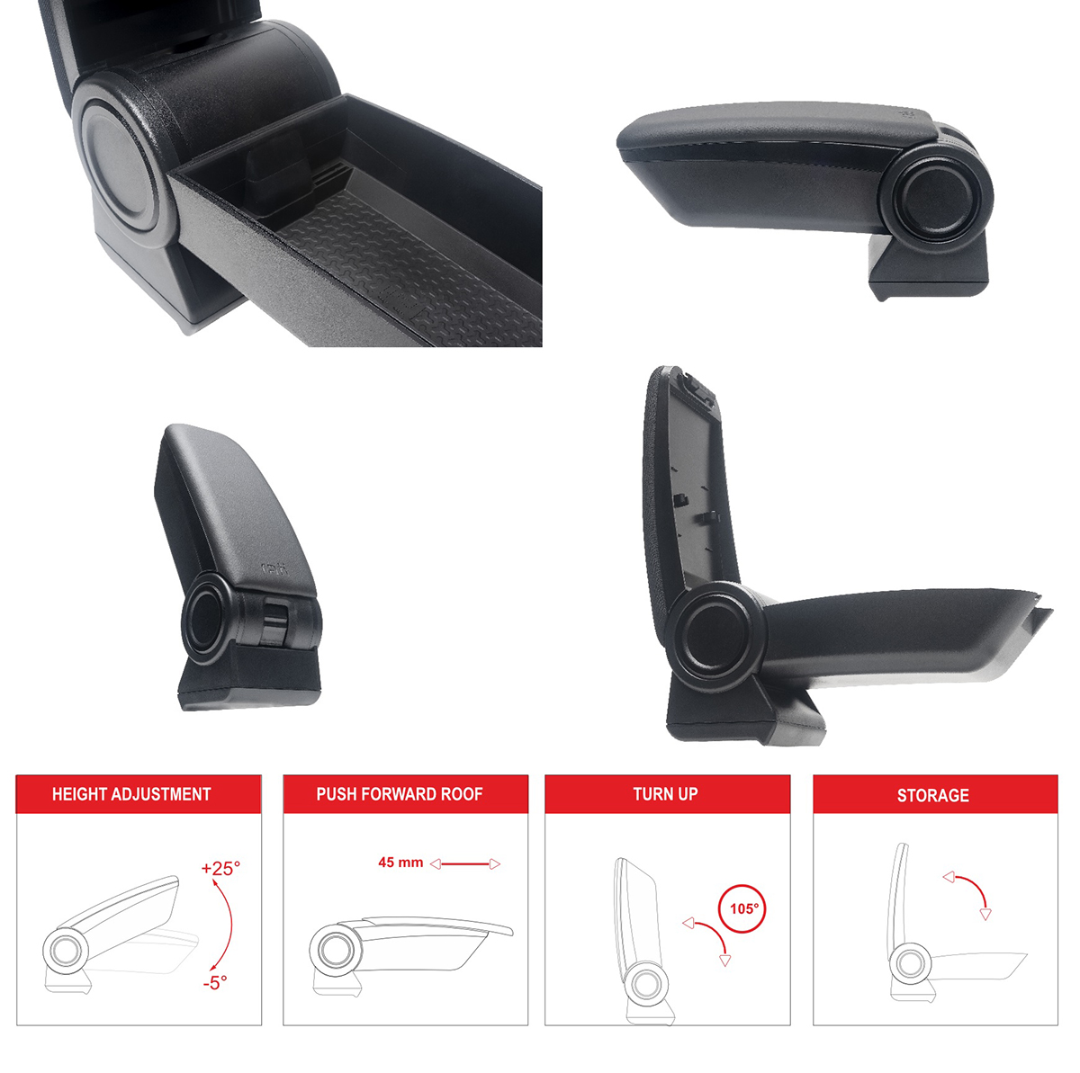 Breaking News】これも後付け!? 海外ブランドの社外アームレストが