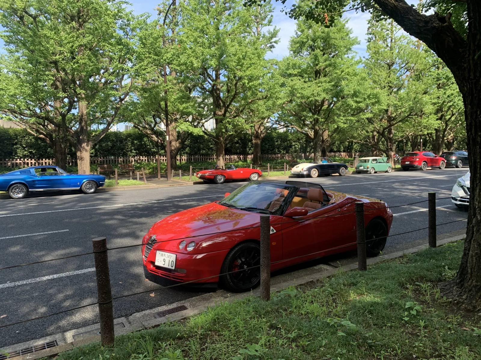 梅雨明け間近？
真夏でも乗りたいスパイダー