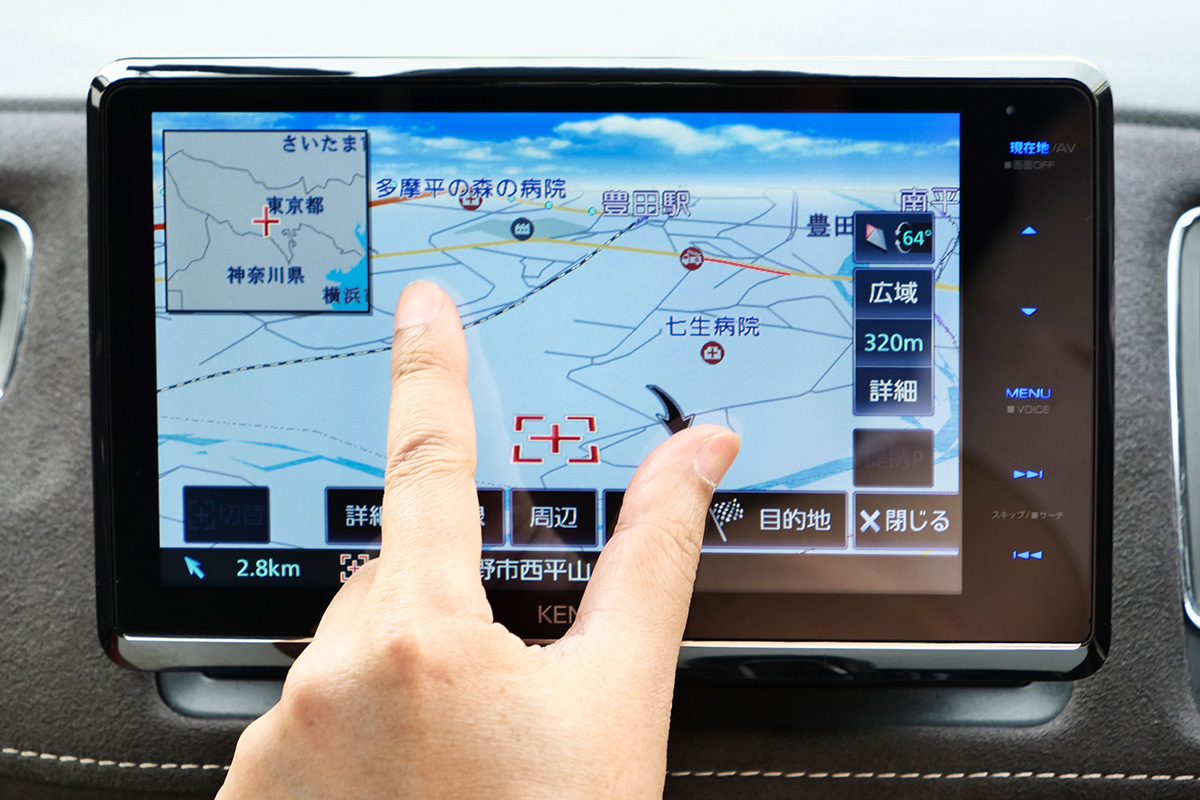 車載機器ゆえの快適な操作性は、タッチ操作から音声操作にまで到達