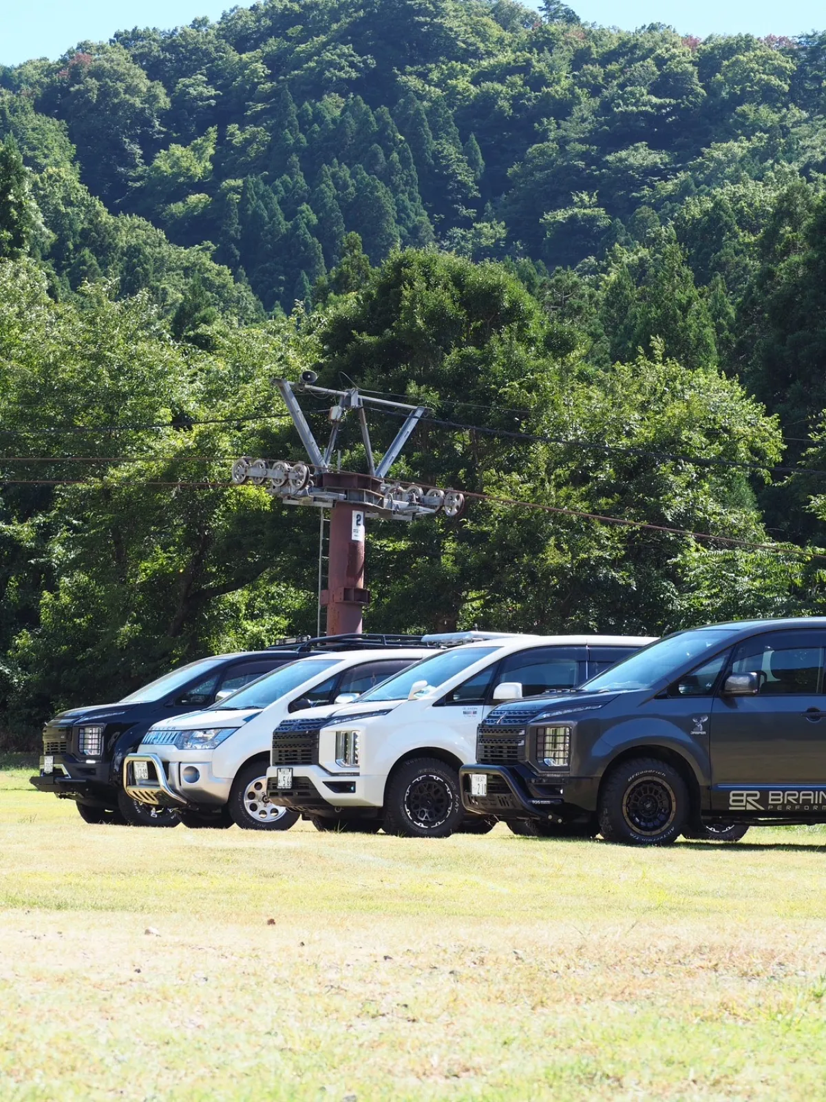 デリカオーナーさん同士でグルキャンしてきました。暑さと虫との闘いでしたが楽しいキャンプでした。