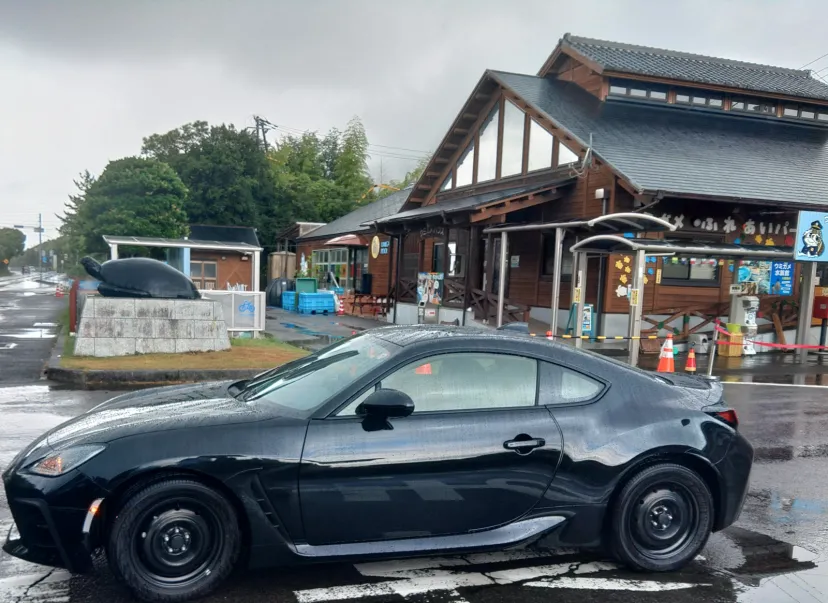 GR86紀宝町ウミガメ公園に行く