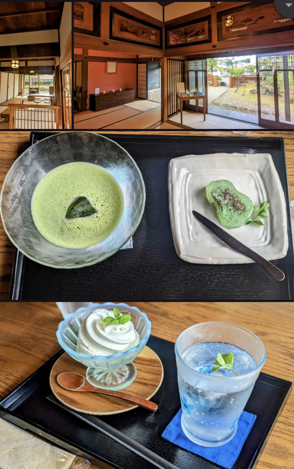 土讃線から予土線への乗り継ぎで、２時間半の待ち時間があり、良い感じの雰囲気の喫茶店&古民家カフェを朝っぱらからハシゴ。