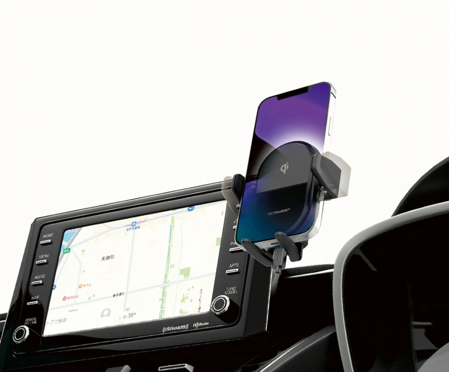 携帯電話ホルダーオートバイ防水ナビゲーションブラケット携帯電話