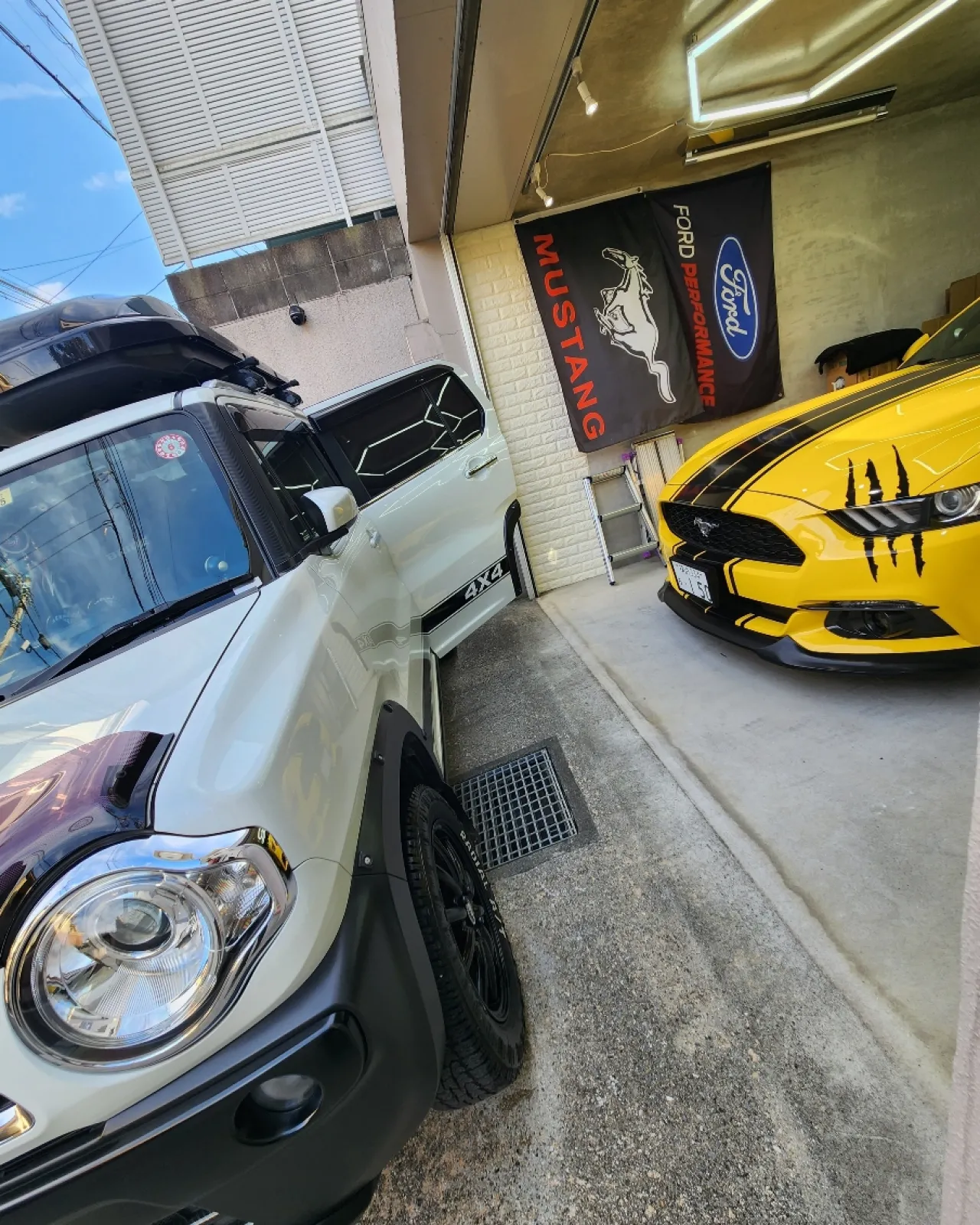 洗車しても汗だくにならない季節になりました。
GANBASSシリーズで洗車&コーティングしました。