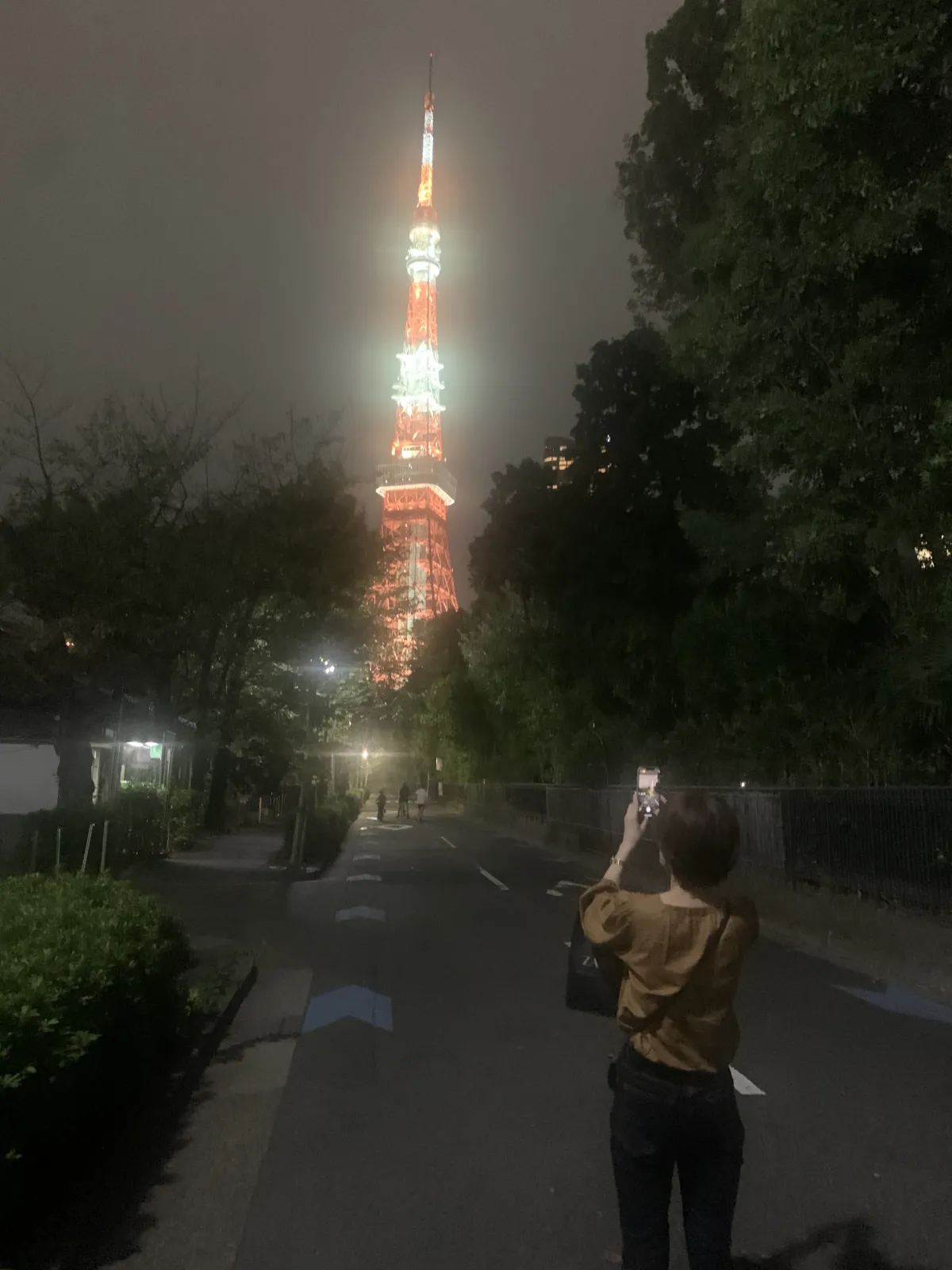 浜松町で晩飯（ディナーでは無い）
から東京タワー🗼