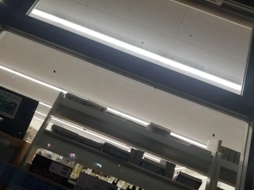 コンビニの窓ガラスに・・・(*´Д`)