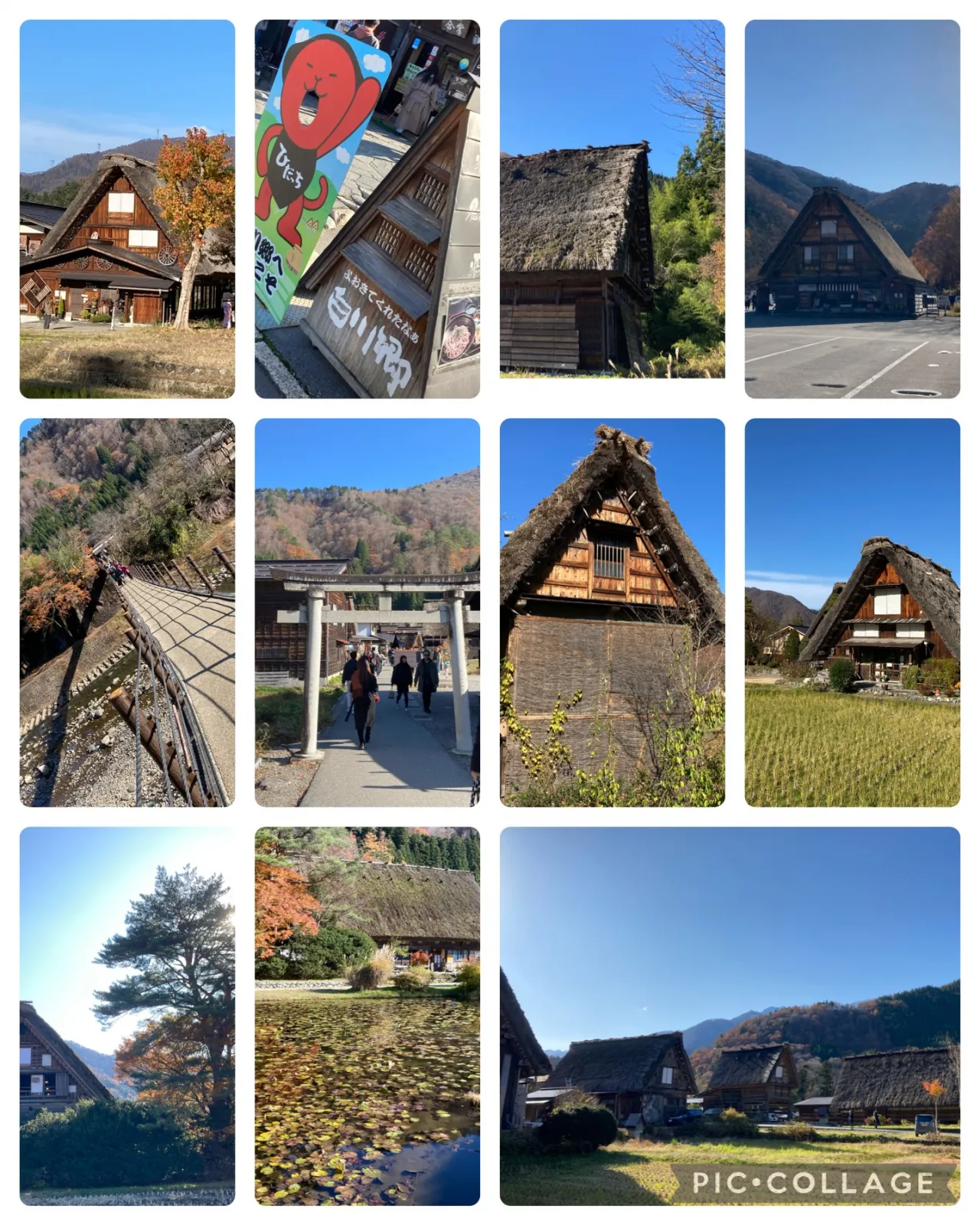 １２月上旬に白川郷まで行ってきました。
白川郷を見学しながら思ったのは雨漏れや豪雪地帯なのに屋根がもつもんだなと💦
でも見ていて素直に感動しました‼️