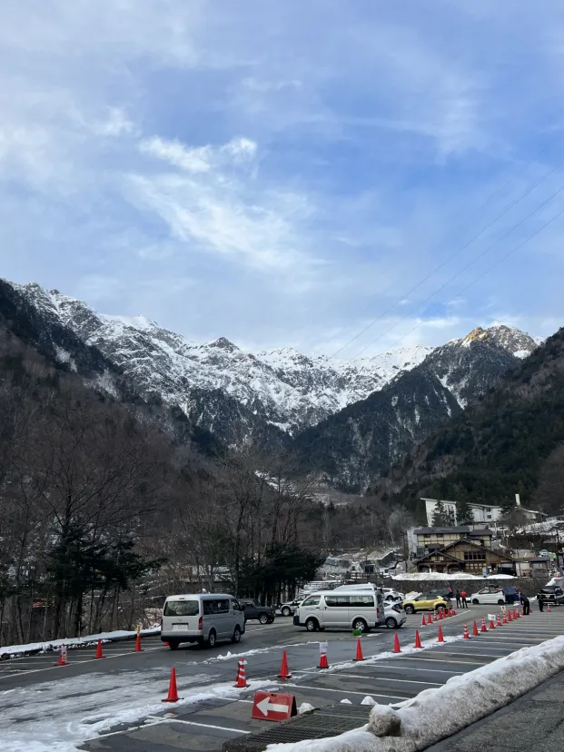 雪のない飛騨