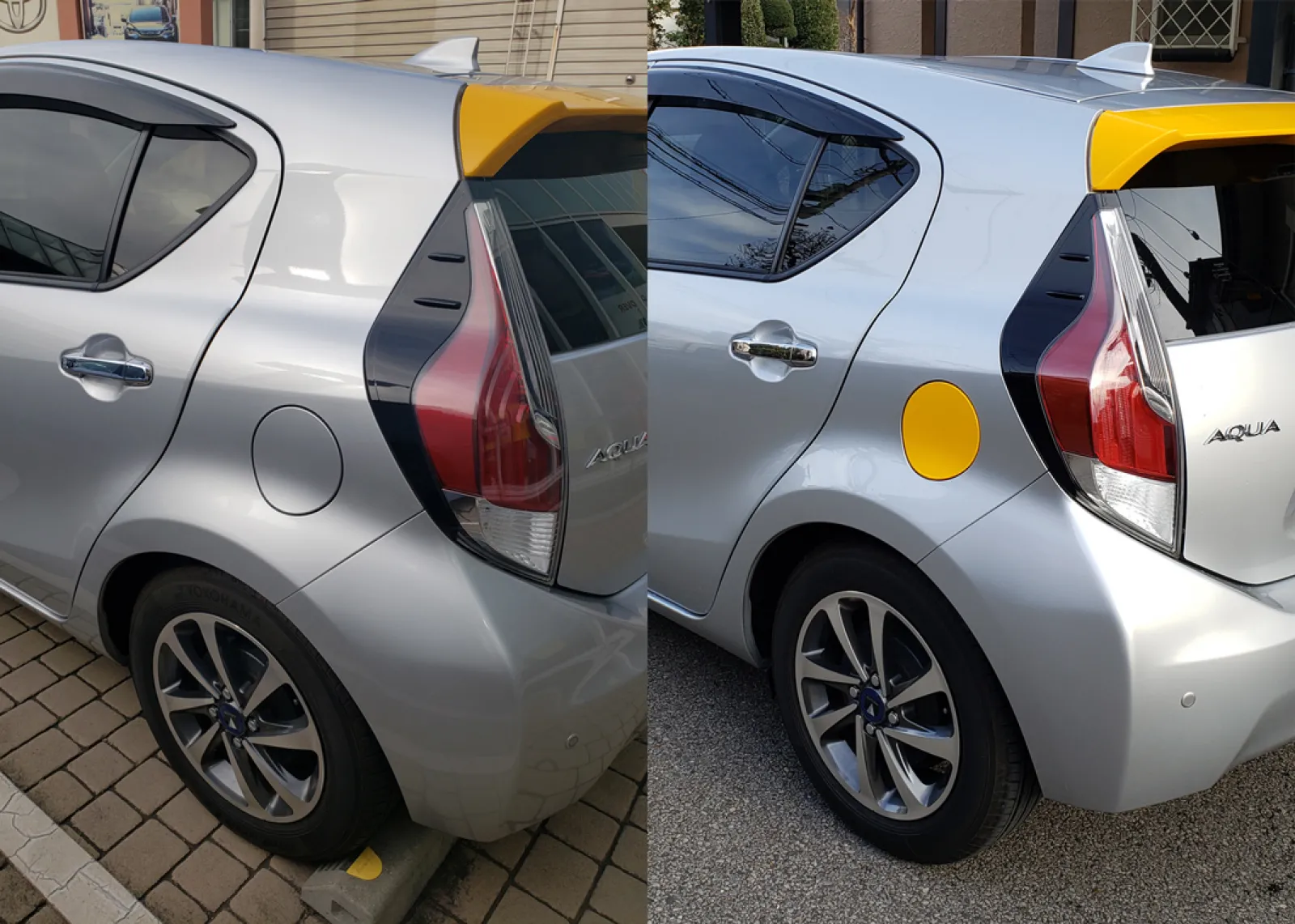 本体と塗装と板金で取り付け交換しました。JR総武線カラーです。