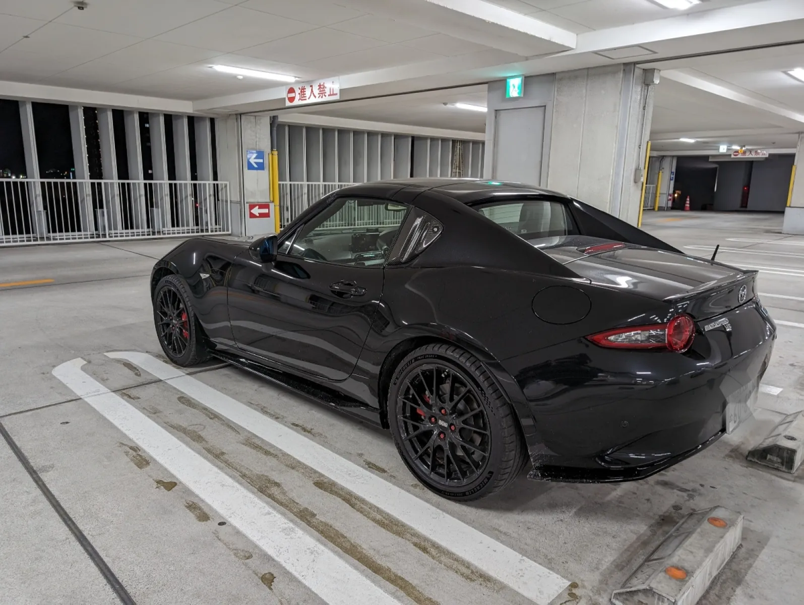 ☆　立体駐車場で写す写真