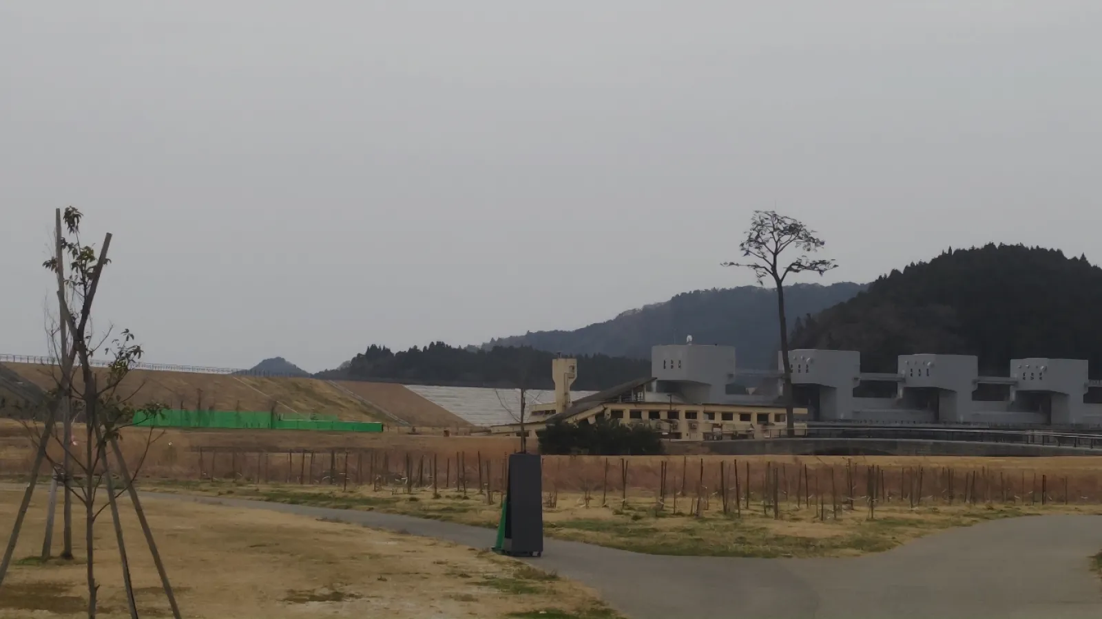 ここでは有名な奇跡の一本松を見ることができます。
道の駅の名前にある通り、ここら辺は松原だったのですが、津波で流されてしまい、奇跡的に１本だけ残ったとのことです。