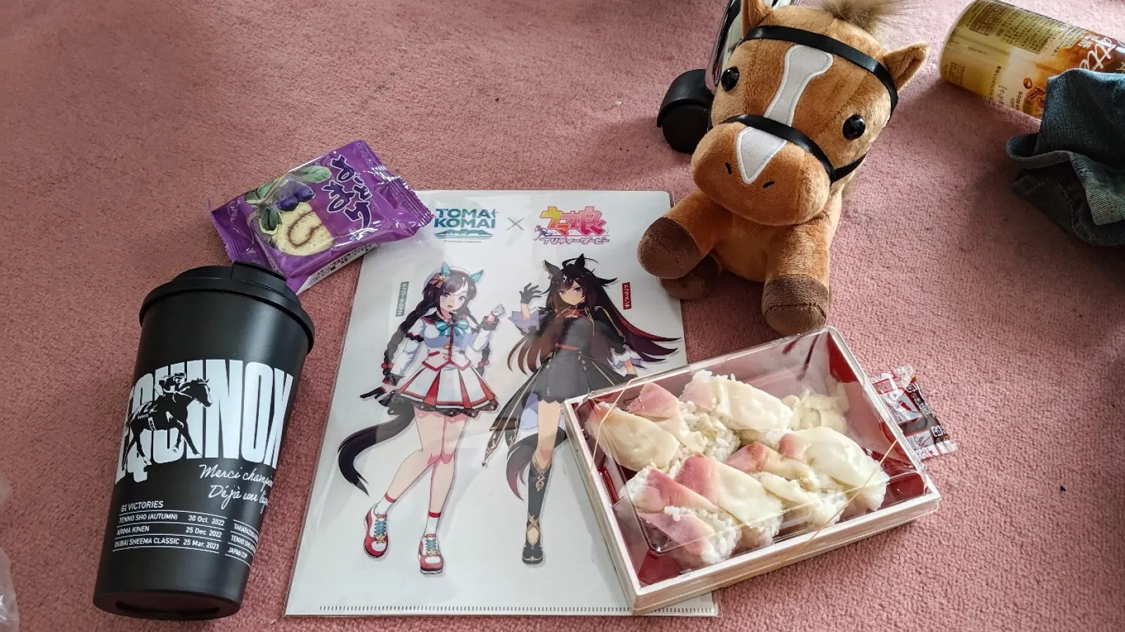 ってことで戦利品
クリアファイル、メルカリを覗くと4000円で売れててちょっとびっくり
ヤツらどこにでも現れるんやなって