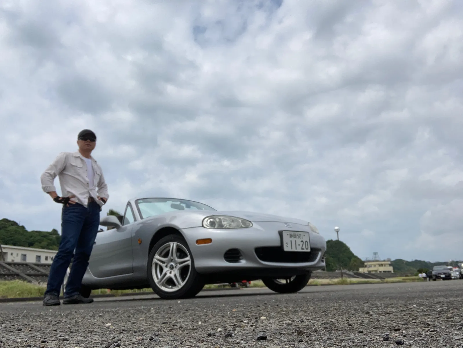 本日は、天気が昼から悪くなる予報。
それまでにNBで出かけます。