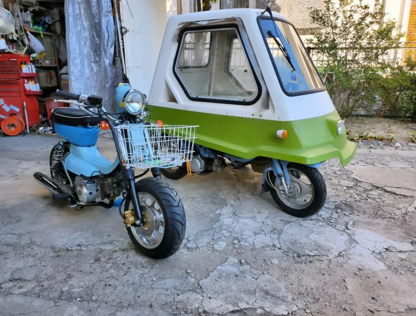 「マイクロカーを走らせたい❗」新たな車両預かりました。