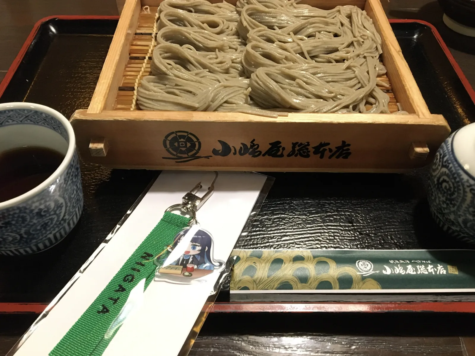 NIIGATA限定グッズのへぎそばコラボ
なかなか良いね