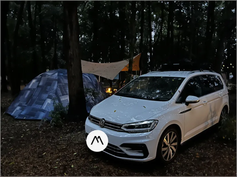 雨台風でもキャンプ⛺️