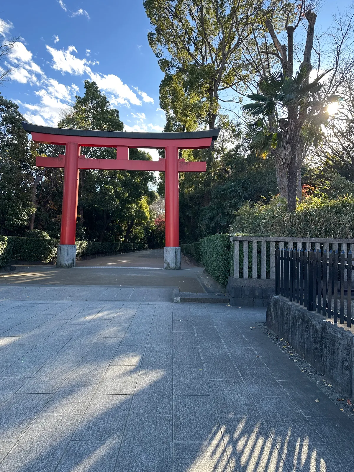 毎年子供の空手道場が奉納舞踊をする地元の神社です。