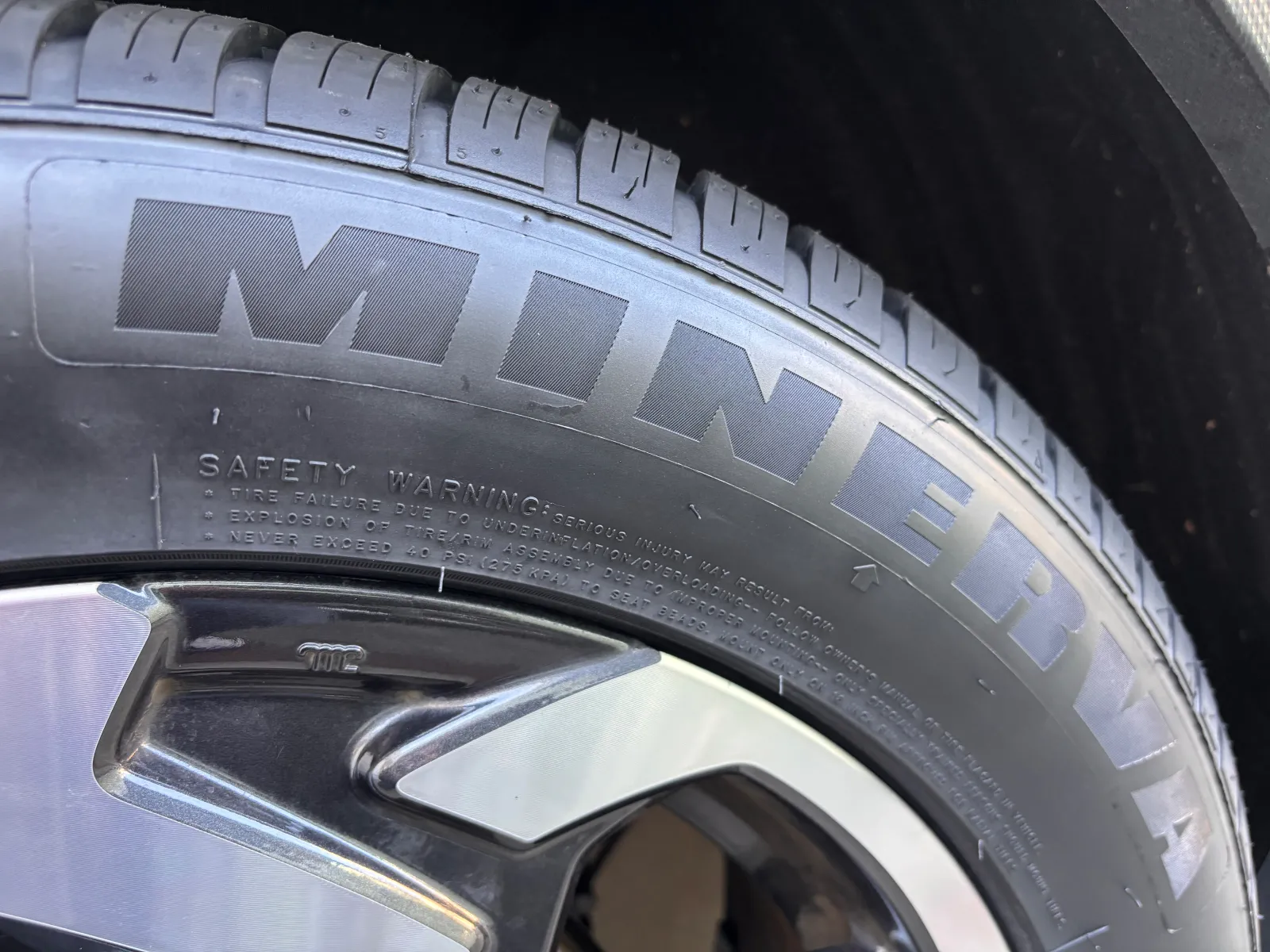 今回はオートウェイさんでMINERVA ALL SEASON MASTERというベルギーブランド？の中国製を購入
職場近くのショップに直送してもらい、昨日ギリギリで交換してもらう