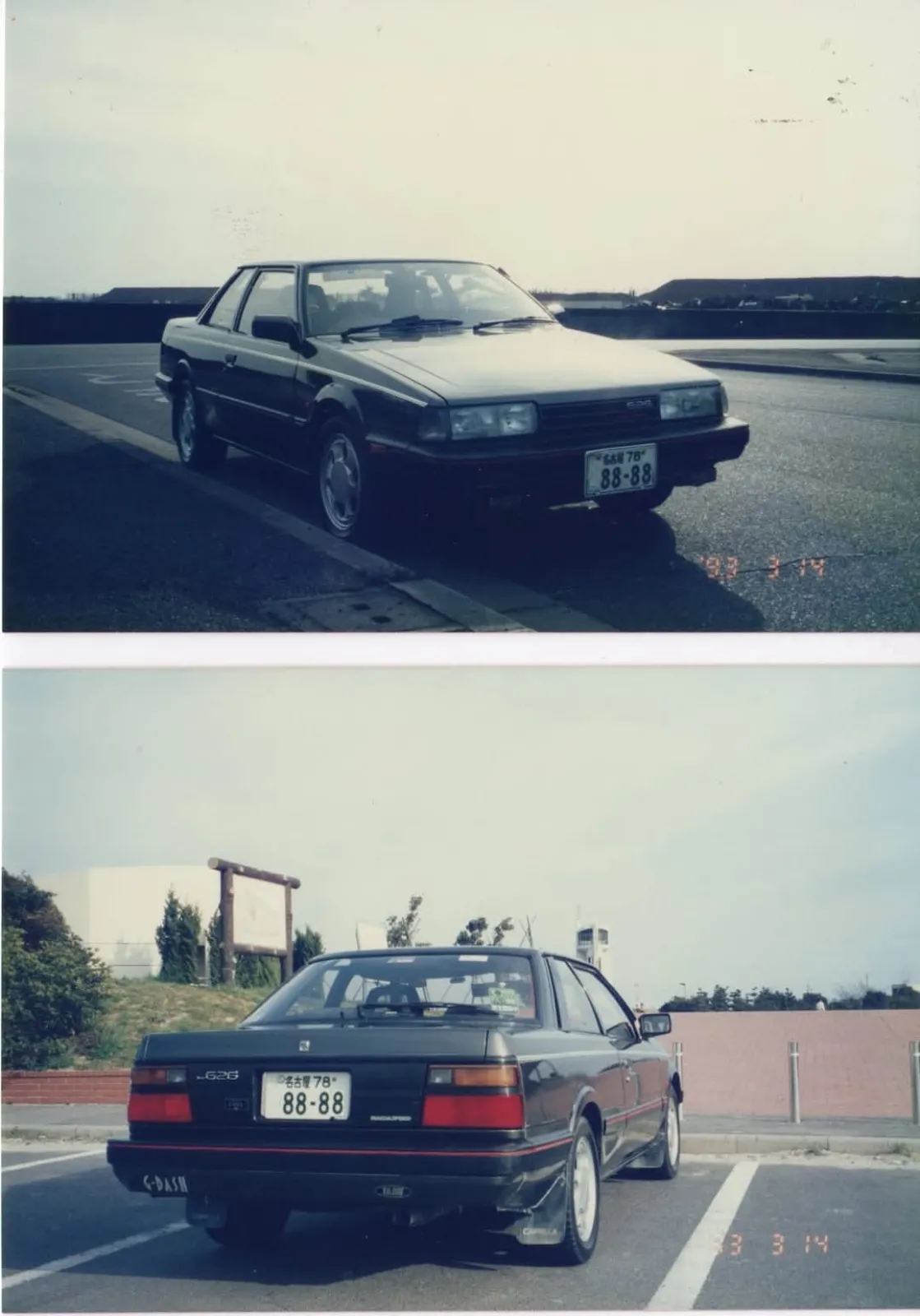 ☆　自分の愛車遍歴は、22歳になる年に最初の愛車を購入して、‘87年式カペラ·クーペ2.0TURBO LimitedEditionを1987年03月〜2004年10月までの7.5年間所有 → 結婚、子供が出来てランティス·セダン(2004年式)を購入、2004年10月〜2014年10月の10年間所有 → 子供の頃からRE好きの自分が39歳でRX-8(2014年式)を購入、2014年10月〜2018年10月の14年間所有 → 2018年から現在のロードスターＲＦになります。