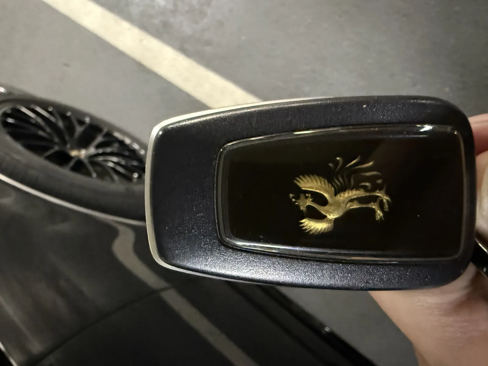 流石の高級車でした。