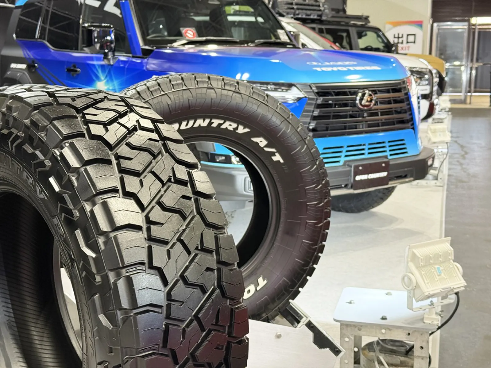 トーヨータイヤ アグレッシブな見た目の新型「OPEN COUNTRY R/T