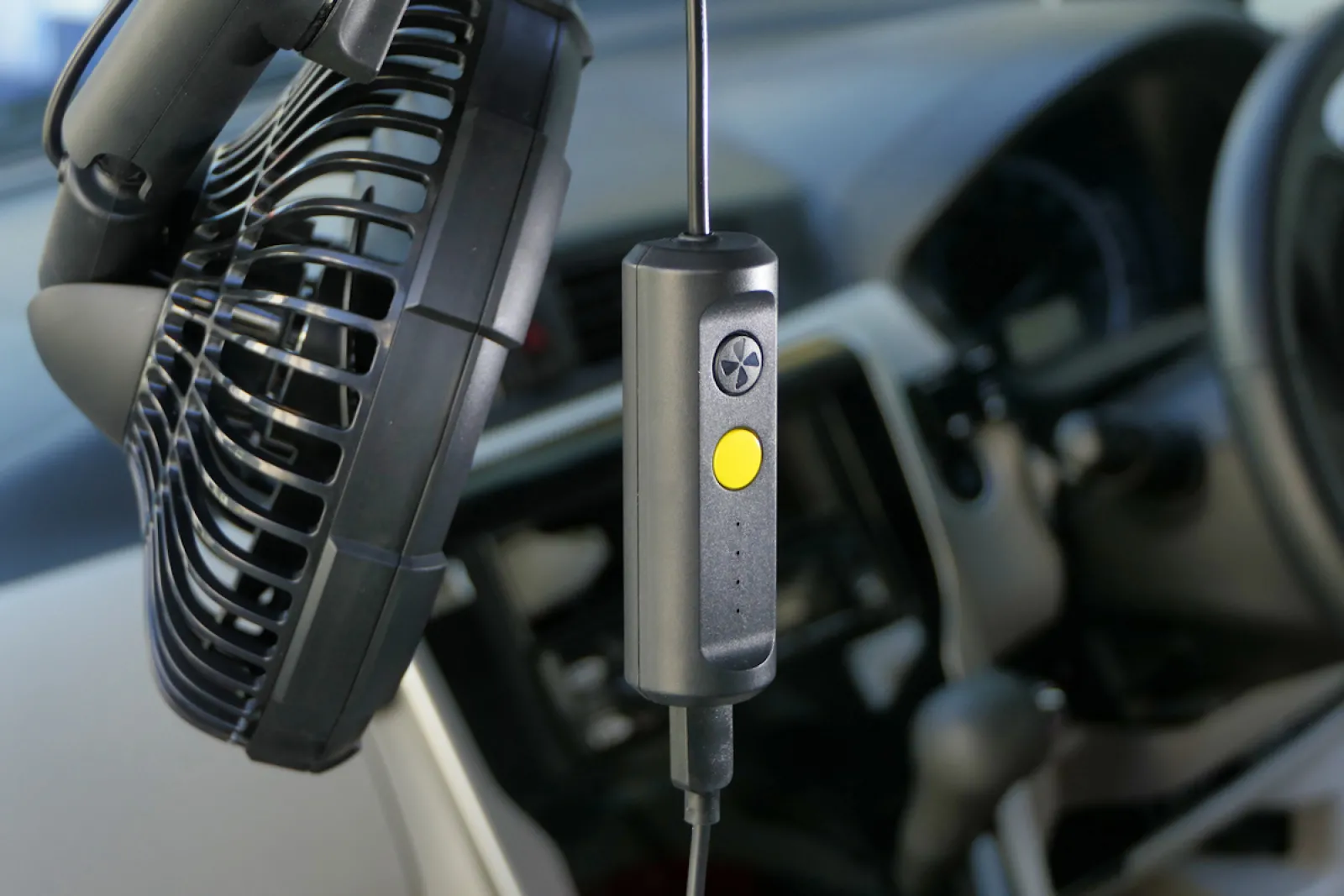 ブーストアップボタンで車内を一気にクールダウン！【用品マーケット“春”通信】EXEA・クリップタフネスファン