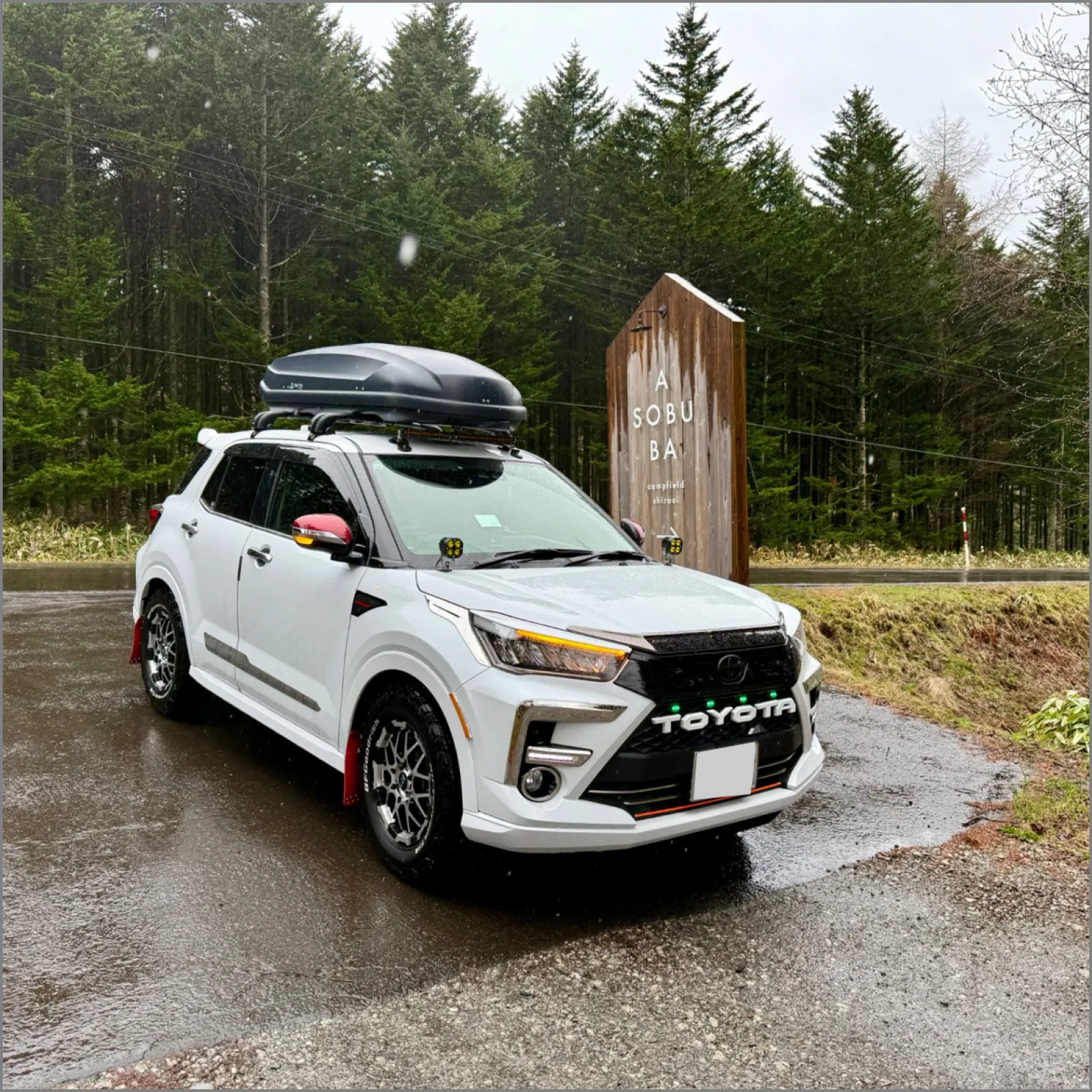 北海道 初上陸
白老キャンプフィールドASOBUBA