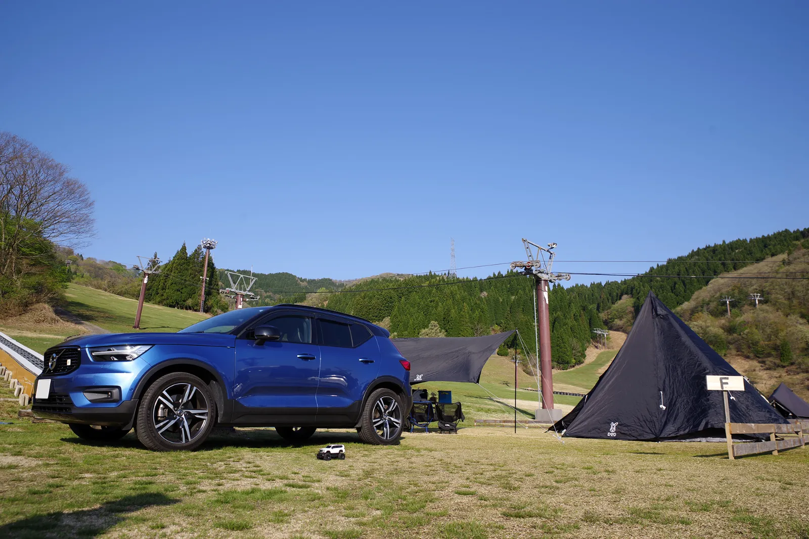 ワンポールテント、立てるのは簡単だけど、、シンプルにデカ過ぎてしんどい…