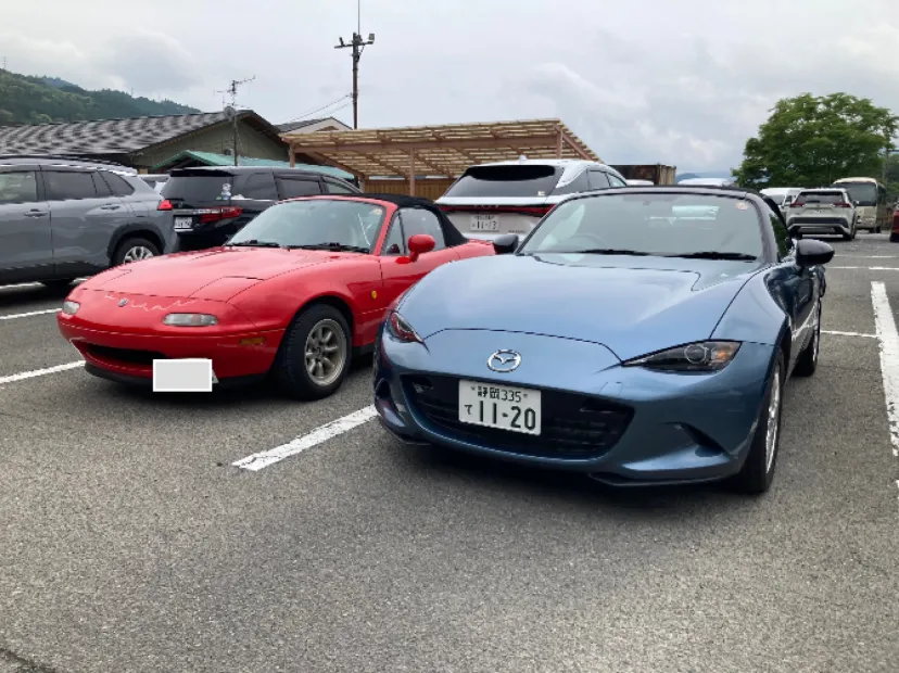 ND 駐車場ロードスターあるある