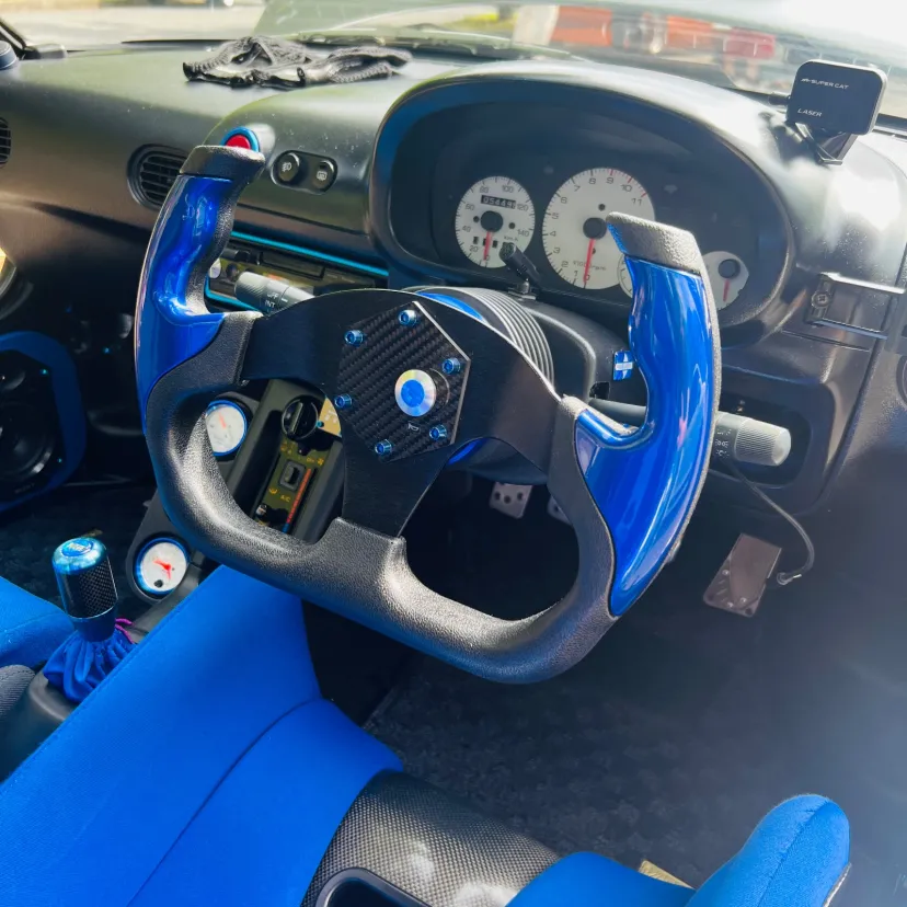 ステアリング交換しました