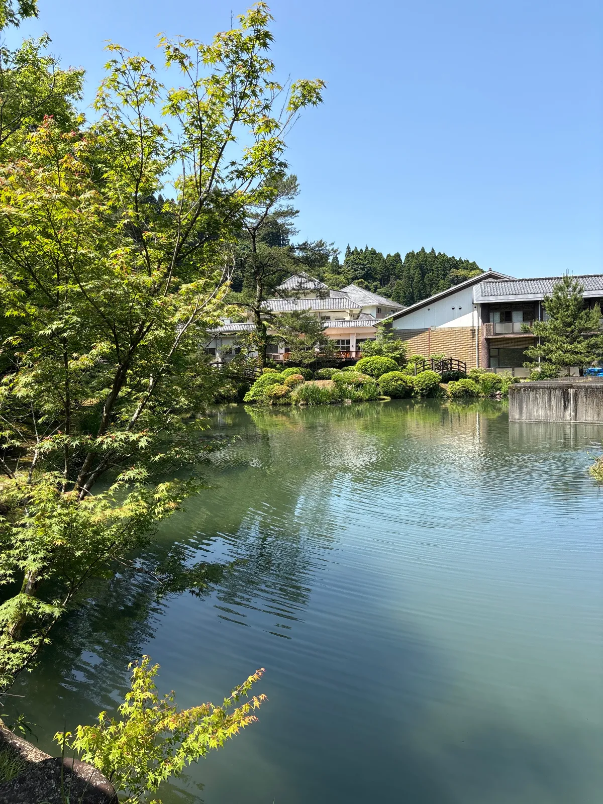 ゆったりと時間が流れている中で気持ちがいい