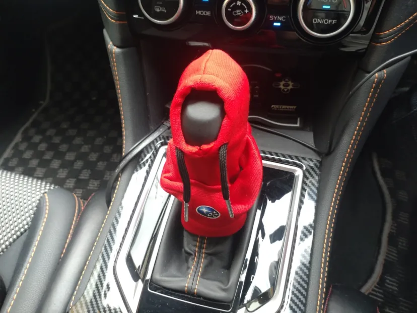 パーカー シフトノブカバー RED