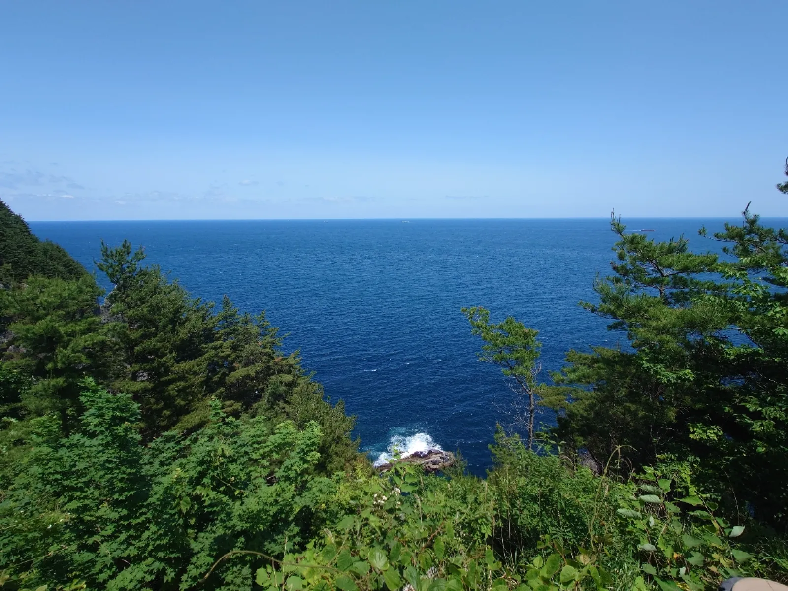 180°眼下が海の絶景。