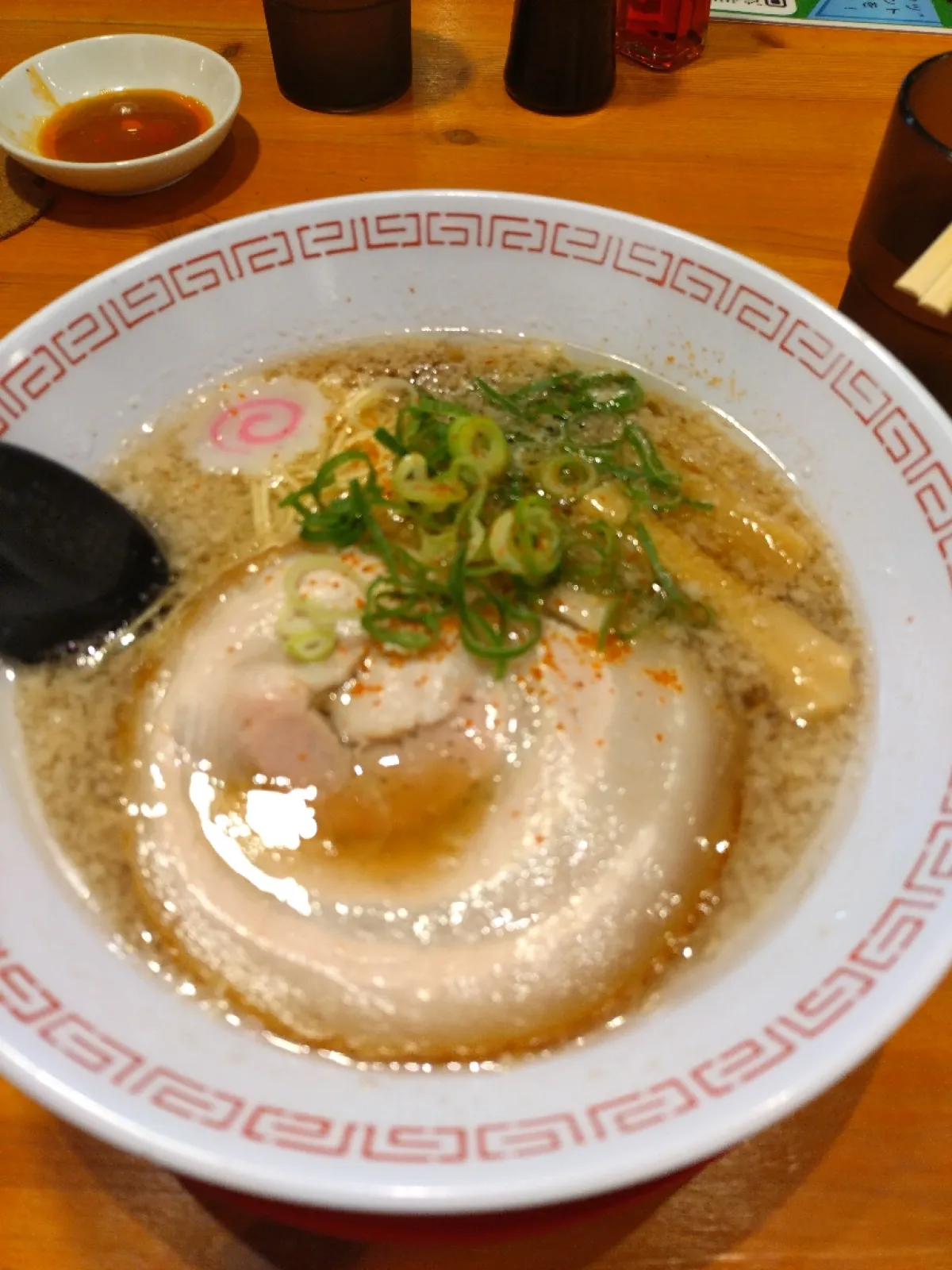 期間限定の昭和のしょうゆラーメン
￥850