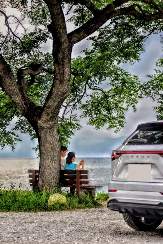 あのベンチにて撮影